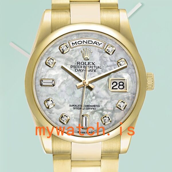 Rolex Day-Date 36mm 118208 Men’s Stainless Steel