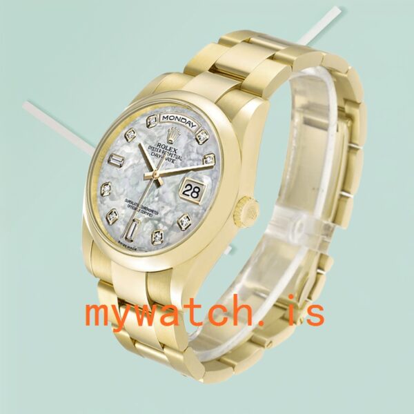 Rolex Day-Date 36mm 118208 Men’s Stainless Steel - Image 4